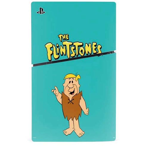 The Flinstones Barney Rubble PS5 Slim Disk Console Skin