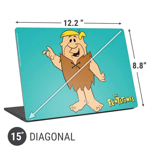 The Flinstones Barney Rubble Universal Laptop 15in (12.2 x 8.8in) Skin