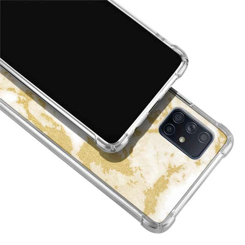 Basic Marble Galaxy A71 5G Clear Case