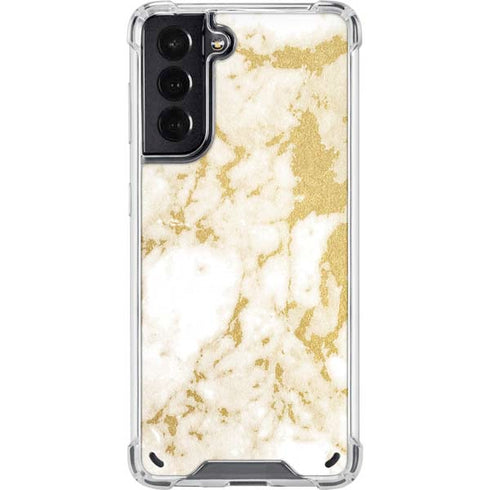 Basic Marble Galaxy S21 5G Clear Case