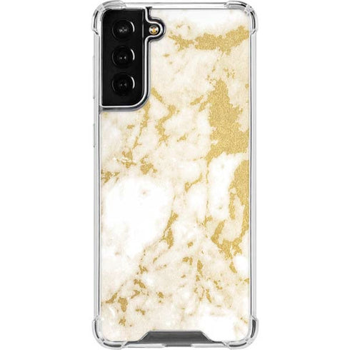 Basic Marble Galaxy S21 FE Clear Case