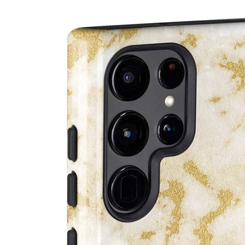 Basic Marble Galaxy S22 Ultra Pro Case