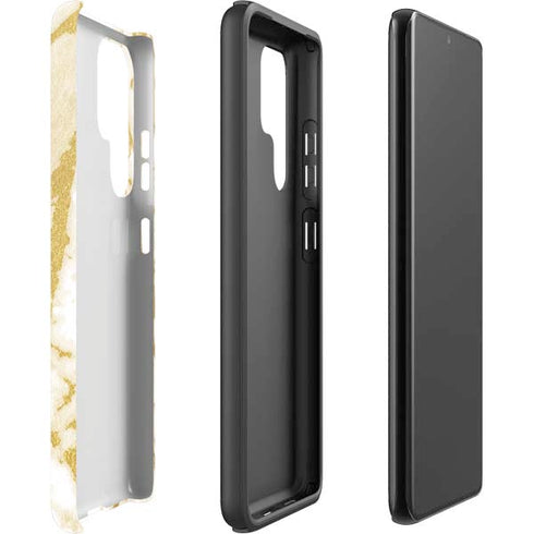 Basic Marble Galaxy S22 Ultra Pro Case