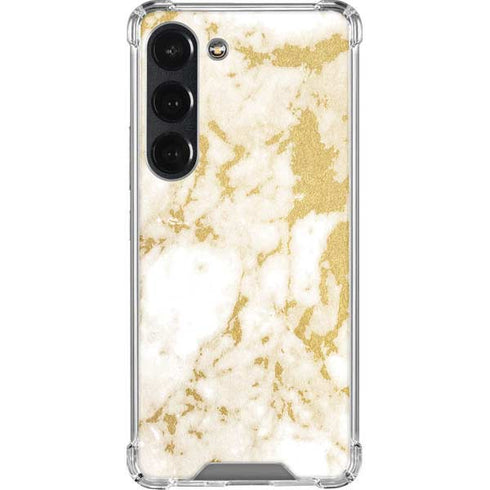 Basic Marble Galaxy S23 Clear Case