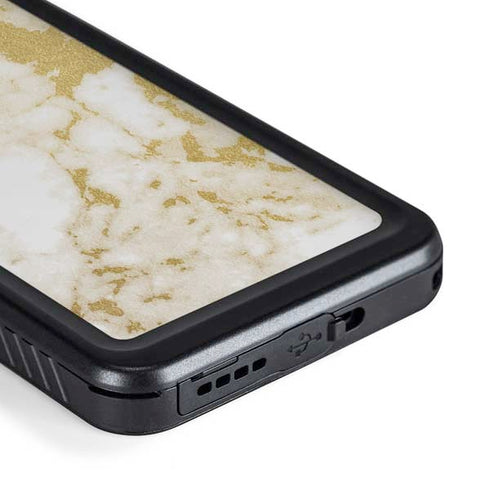 Basic Marble Galaxy S23 Plus Waterproof Case