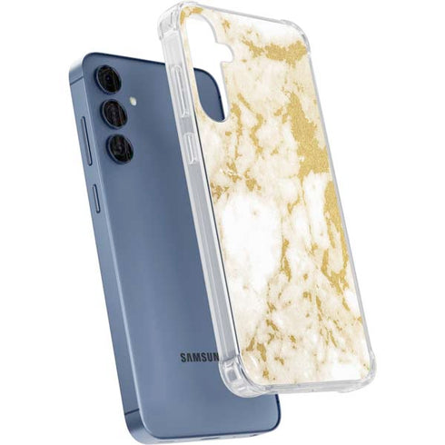 Basic Marble Galaxy S24 Clear Case