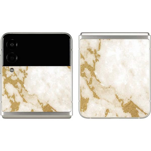 Basic Marble Galaxy Z Flip3 5G Skin