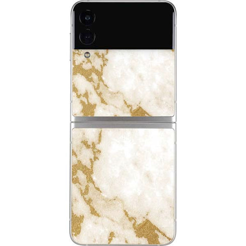 Basic Marble Galaxy Z Flip4 5G Skin
