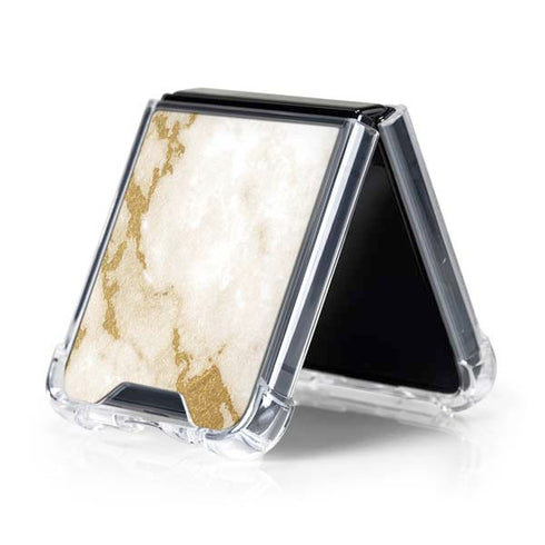 Basic Marble Galaxy Z Flip5 5G Clear Case