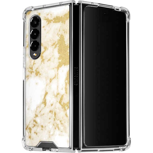 Basic Marble Galaxy Z Fold4 5G Clear Case