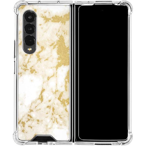 Basic Marble Galaxy Z Fold4 5G Clear Case