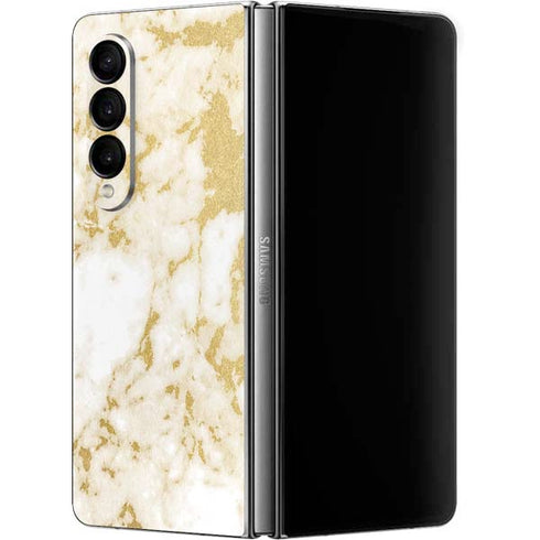 Basic Marble Galaxy Z Fold4 5G Skin