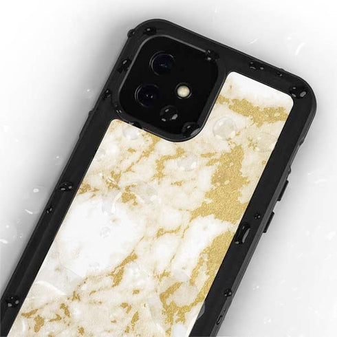 Basic Marble iPhone 12 Waterproof Case