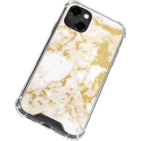 Basic Marble iPhone 14 Clear Case