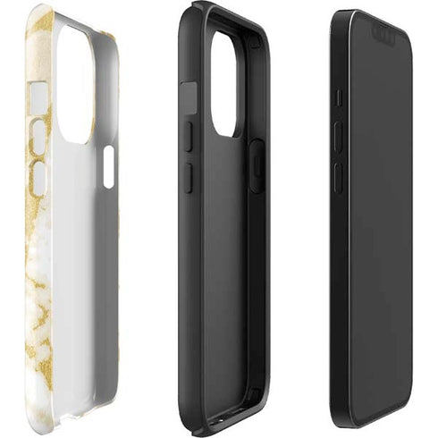 Basic Marble iPhone 15 Pro Impact Case