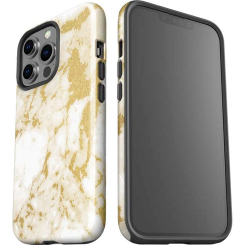 Basic Marble iPhone 15 Pro Impact Case