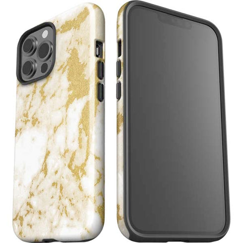 Basic Marble iPhone 15 Pro Max Impact Case