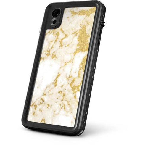 Basic Marble iPhone XR Waterproof Case