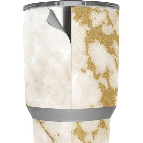 Basic Marble Yeti 30oz Rambler Tumbler Skin