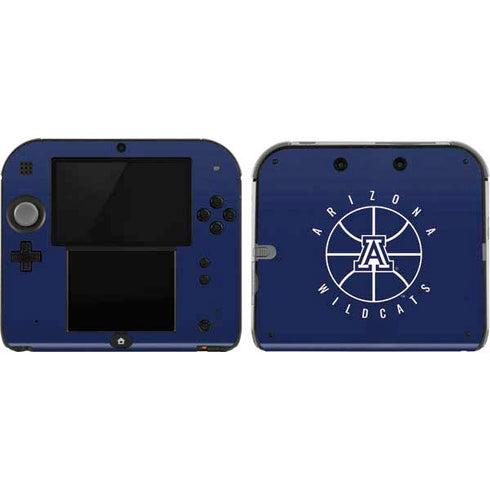 University of Arizona Basketball Mark Blue Nintendo 2DS Skin