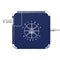 University of Arizona Basketball Mark Blue 85W Power Adapter (15 and 17 inch MacBook Pro Charger) Skin