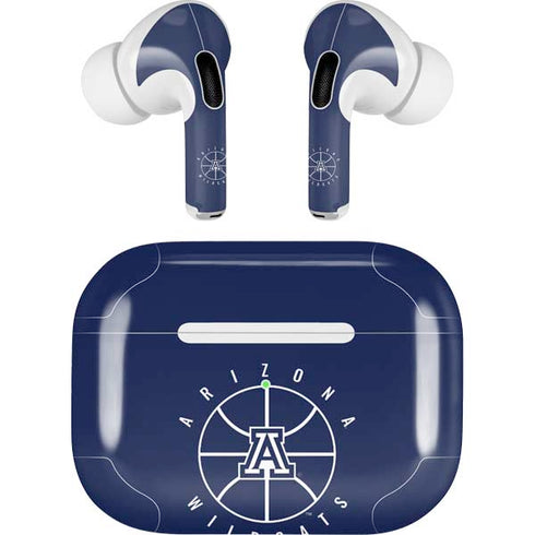 University of Arizona Basketball Mark Blue AirPods Pro 2nd Gen Skin