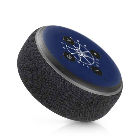 University of Arizona Basketball Mark Blue Amazon Echo Dot Skin