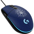 University of Arizona Basketball Mark Blue G203 Prodigy RGB Wired Gaming Mouse Skin