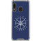 University of Arizona Basketball Mark Blue Galaxy A30 Clear Case