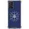 University of Arizona Basketball Mark Blue Galaxy A72 5G Clear Case