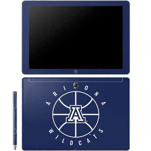 University of Arizona Basketball Mark Blue Galaxy Book 12in Skin