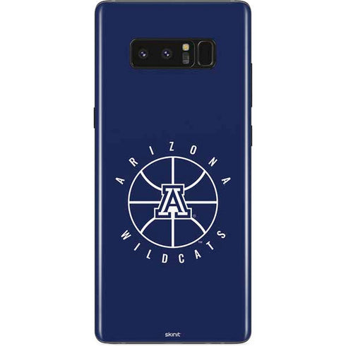 University of Arizona Basketball Mark Blue Galaxy Note 8 Skin