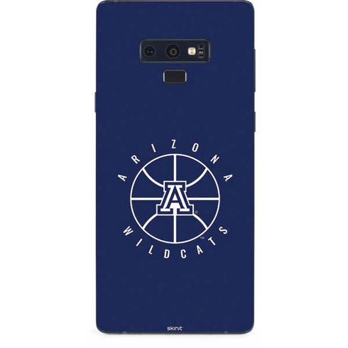 University of Arizona Basketball Mark Blue Galaxy Note 9 Skin