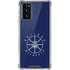 University of Arizona Basketball Mark Blue Galaxy Note20 5G Clear Case