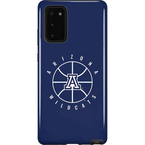 University of Arizona Basketball Mark Blue Galaxy Note20 5G Pro Case