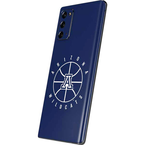 University of Arizona Basketball Mark Blue Galaxy Note20 5G Skin