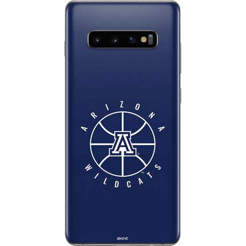 University of Arizona Basketball Mark Blue Galaxy S10 Plus Skin