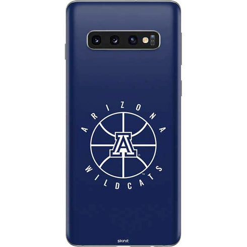 University of Arizona Basketball Mark Blue Galaxy S10 Skin