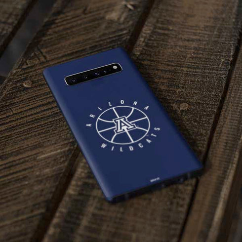 University of Arizona Basketball Mark Blue Galaxy S10 Skin