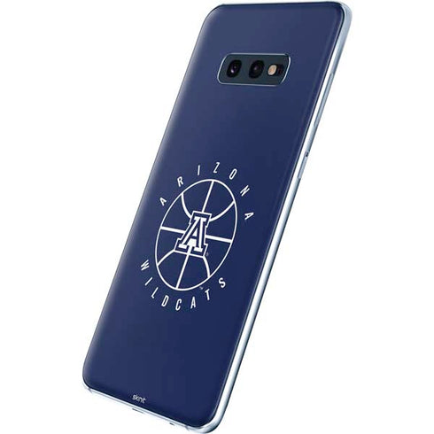 University of Arizona Basketball Mark Blue Galaxy S10e Skin
