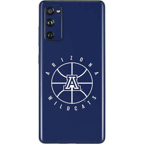 University of Arizona Basketball Mark Blue Galaxy S20 Fan Edition Skin