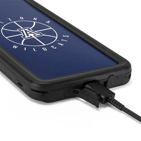 University of Arizona Basketball Mark Blue Galaxy S20 Plus Waterproof Case