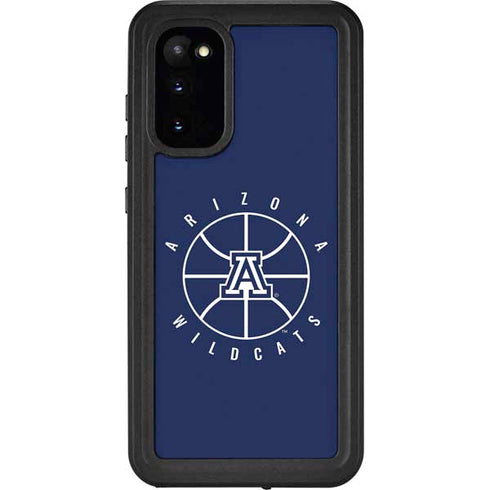 University of Arizona Basketball Mark Blue Galaxy S20 Waterproof Case