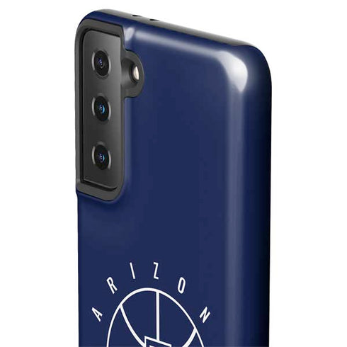 University of Arizona Basketball Mark Blue Galaxy S21 FE Pro Case