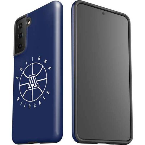 University of Arizona Basketball Mark Blue Galaxy S21 FE Pro Case