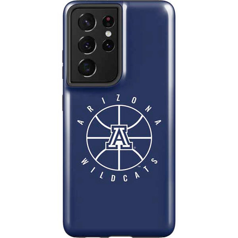 University of Arizona Basketball Mark Blue Galaxy S21 Ultra 5G Pro Case