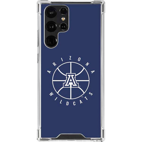 University of Arizona Basketball Mark Blue Galaxy S22 Ultra Clear Case