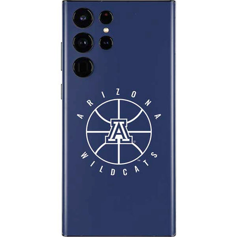 University of Arizona Basketball Mark Blue Galaxy S22 Ultra Skin