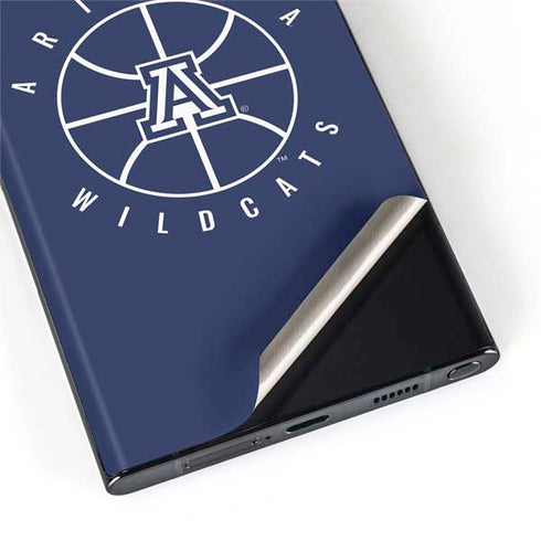 University of Arizona Basketball Mark Blue Galaxy S22 Ultra Skin