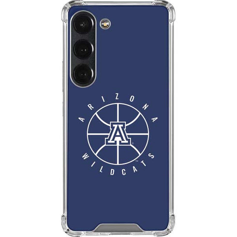 University of Arizona Basketball Mark Blue Galaxy S23 Clear Case